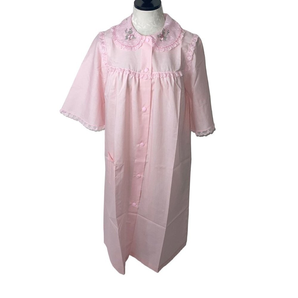 Sears Robe Vintage Womens Size Small Pink